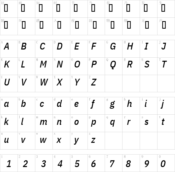 IBMPlexSansCondensed-MediumItalic