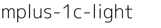 mplus-1c-light