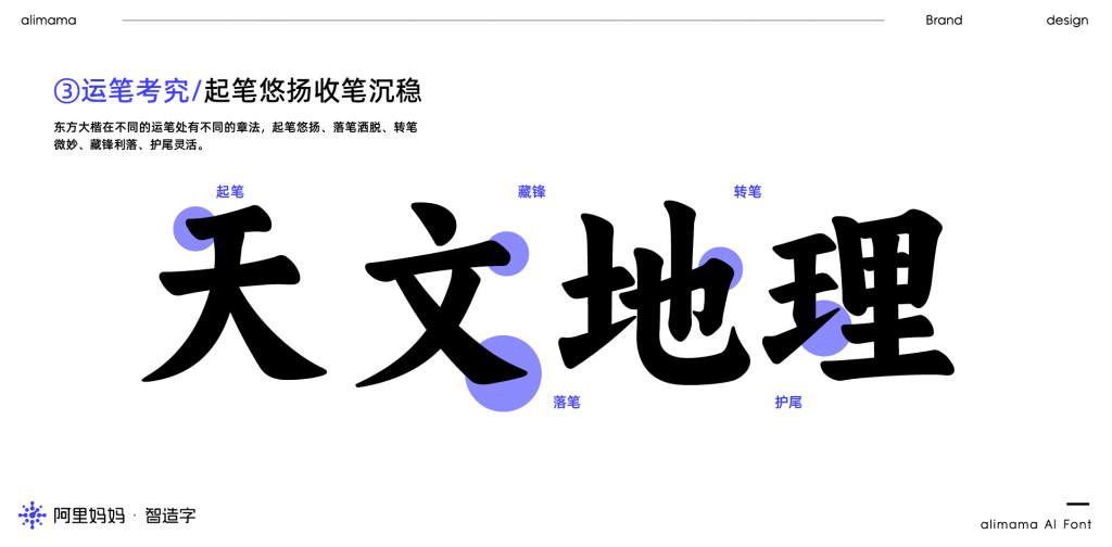 基于颜真卿多宝塔碑算法生成的免费商用字库阿里妈妈东方大楷